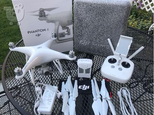 PoulaTo: DJI Phantom 4 Quadcopter Drone with 4K Gimbal-Stabilized 12MP Camera